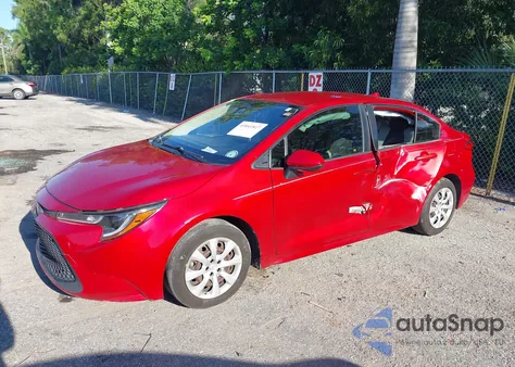 2020 Toyota Corolla Le из США, поврежденный, VIN JTDEPRAE7LJ052059